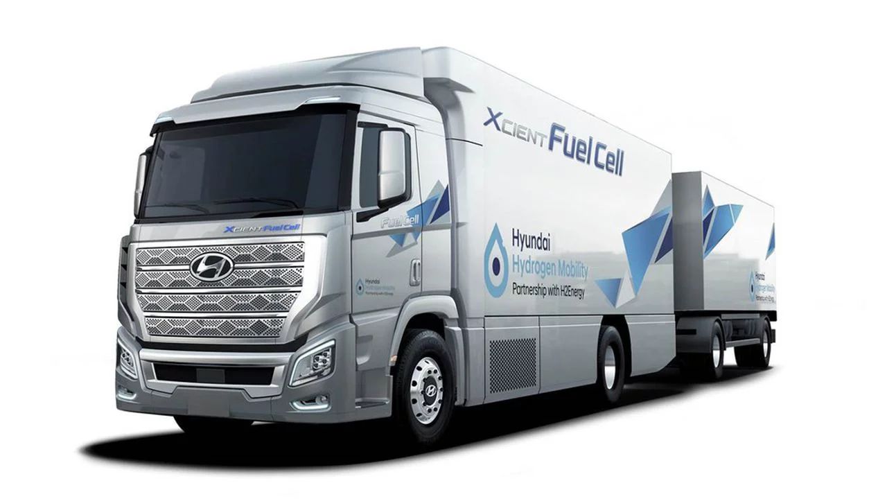 les camions à l'hydrogène de Hyundai