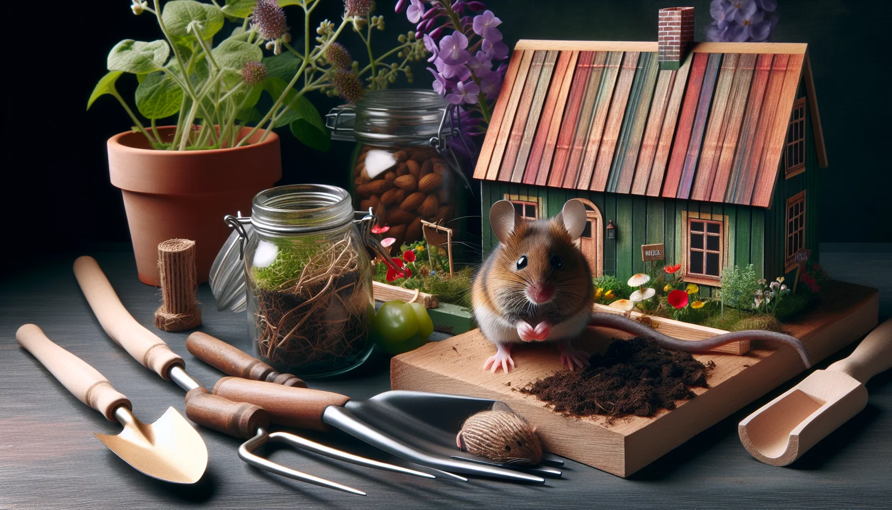 Astuces pour un jardin moins attirant pour les souris
