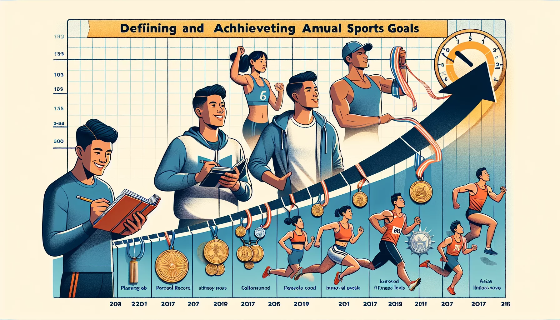 Définir et Atteindre des Objectifs Sportifs Annuels : Planification et Suivi pour le Succès