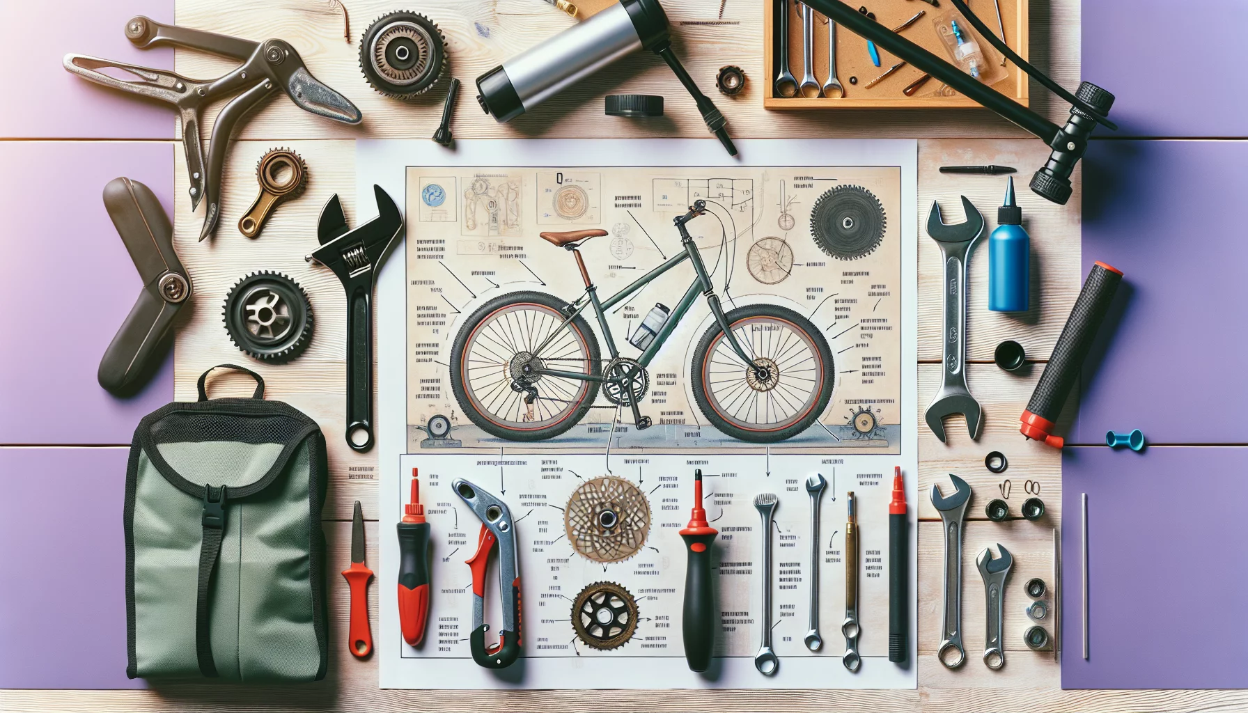 Guide de réparation de vélo à domicile : entretien de base pour cyclistes amateurs
