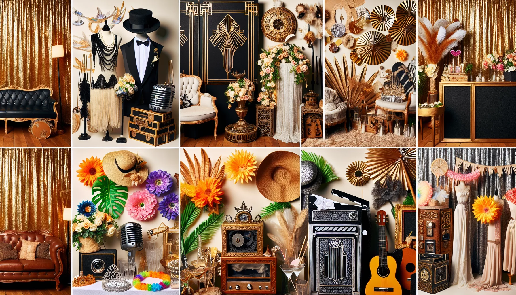 Les différents thèmes de photobooth qui rencontrent le plus de succès lors des mariages