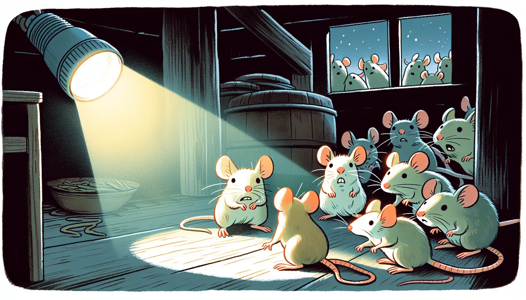 Les souris ont-elles peur de la lumière ?