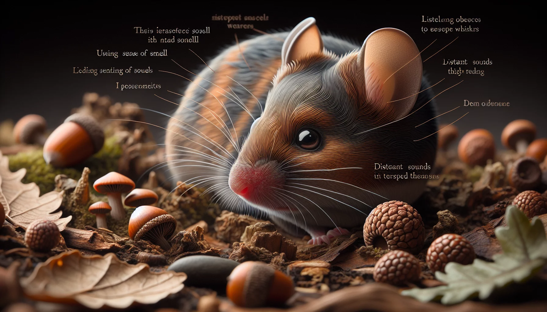 Sens surdéveloppés : Comment les souris perçoivent-elles leur environnement ?
