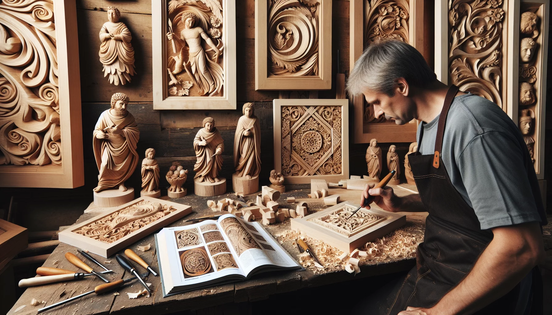 Techniques avancées de sculpture sur bois pour artisans expérimentés