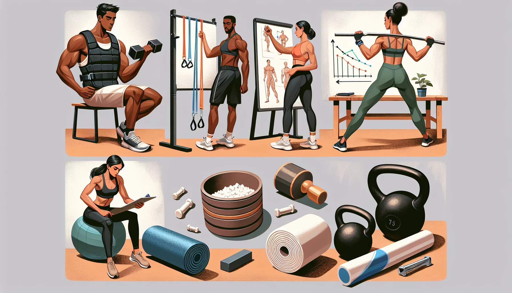 les 5 meilleurs accessoires pour améliorer votre entraînement de musculation